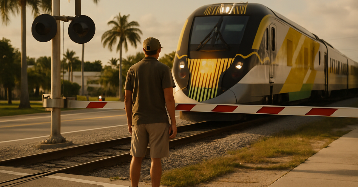Boynton Beach Pedestrian Killed in Brightline Train Collision