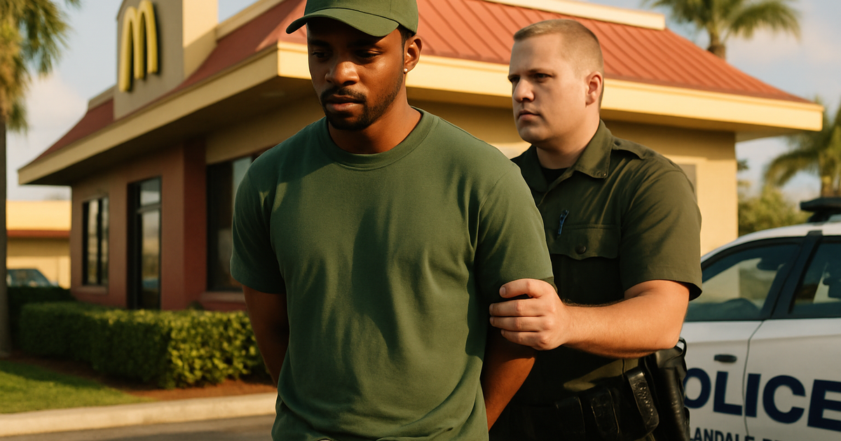 Hallandale Beach McDonald's Worker Arrested in Targeted Shooting That Injured Father and Daughter