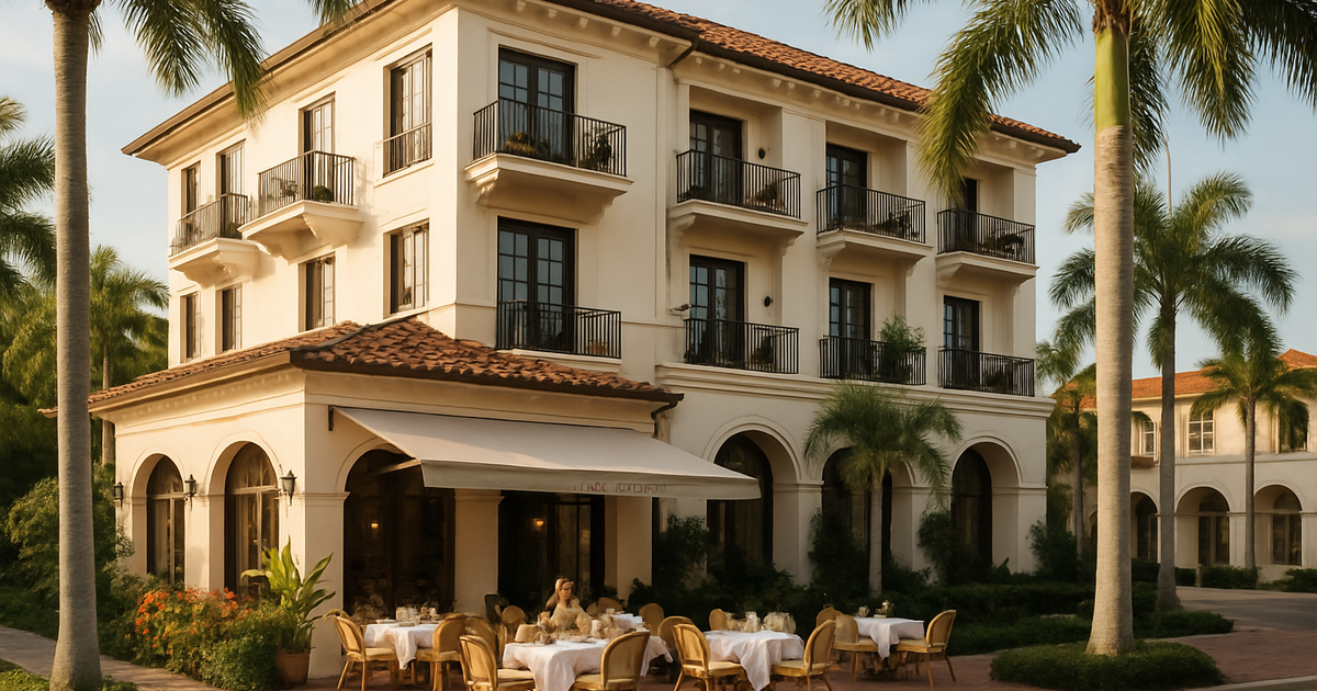 Olde Naples Hotel Opens First Building With Annie's Bistro