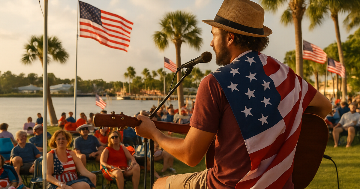 Port Salerno Celebrates with Lakeside Fourth of July Music