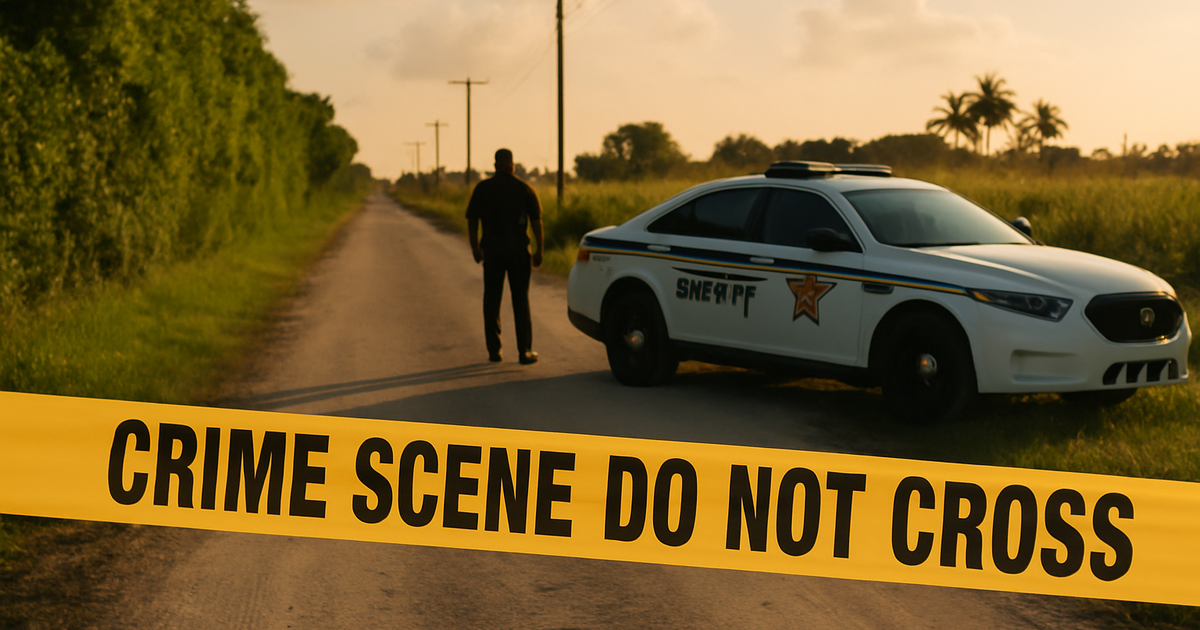 Two People Killed in Rural Miami-Dade Homicide