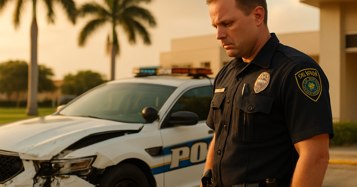 West Palm Beach Officer Suspended Following DUI Crash and Hospital Incident